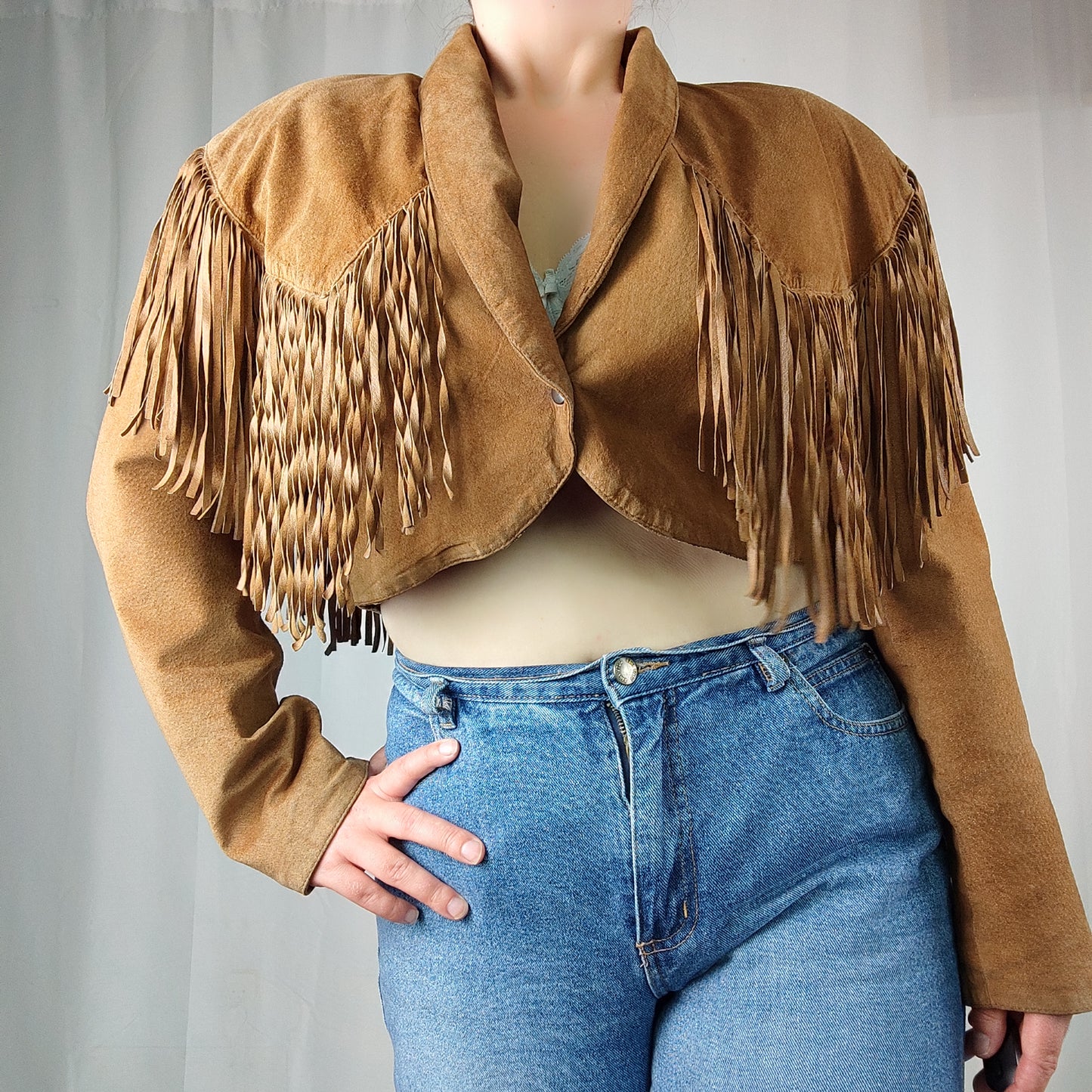 Fringe jacket - M/L