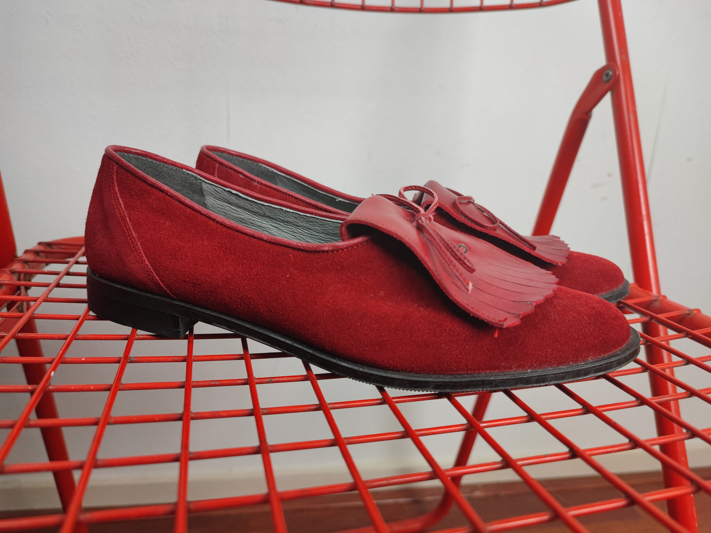 Red loafers - 38