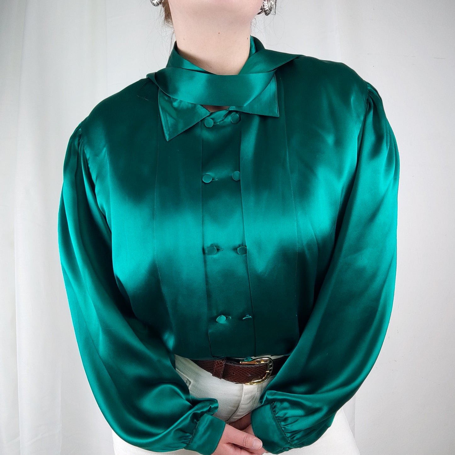Silk blouse - XL/XXL