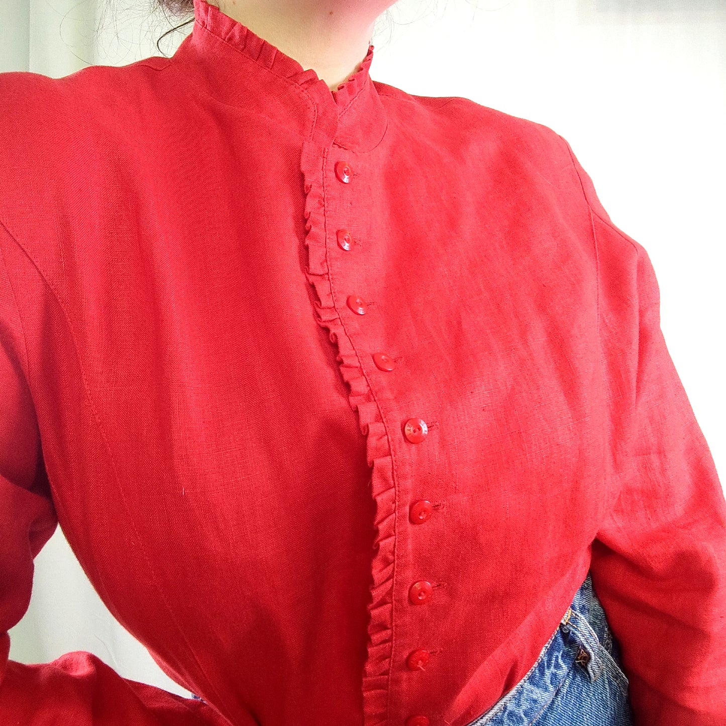 Linen blouse - L/XL