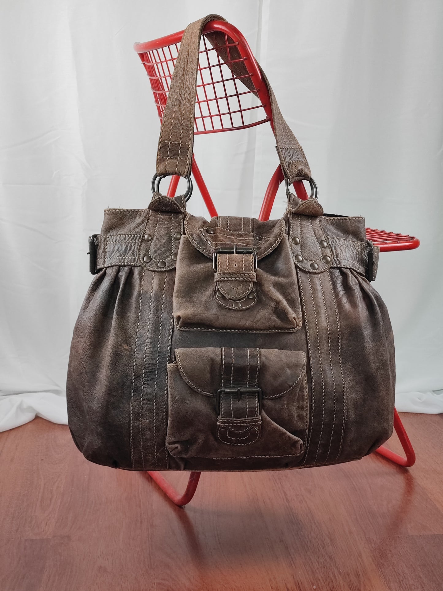 Slouchy bag.