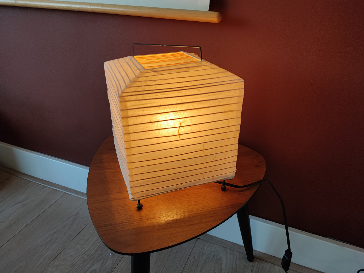 Japandi lamp.