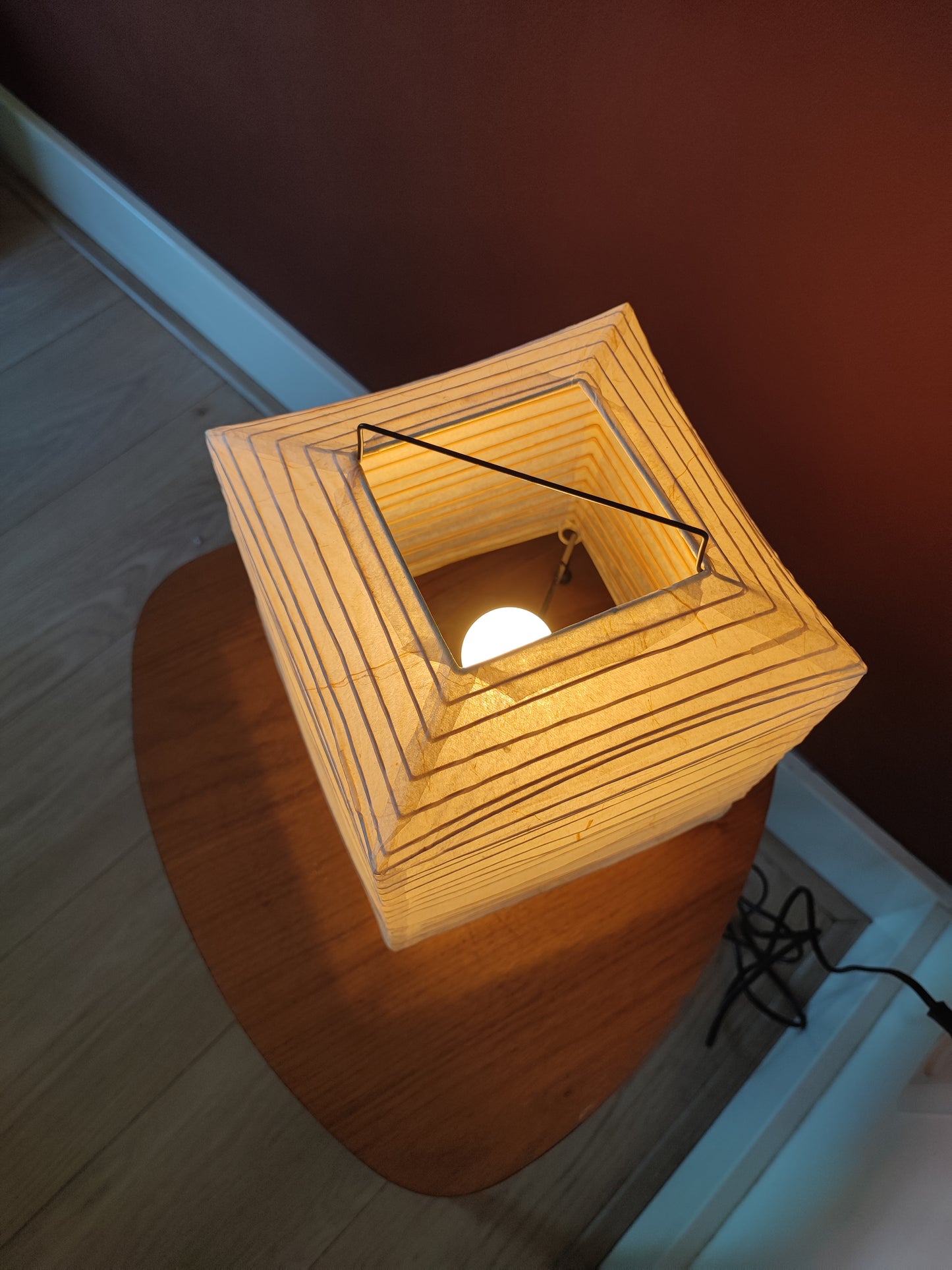 Japandi lamp.