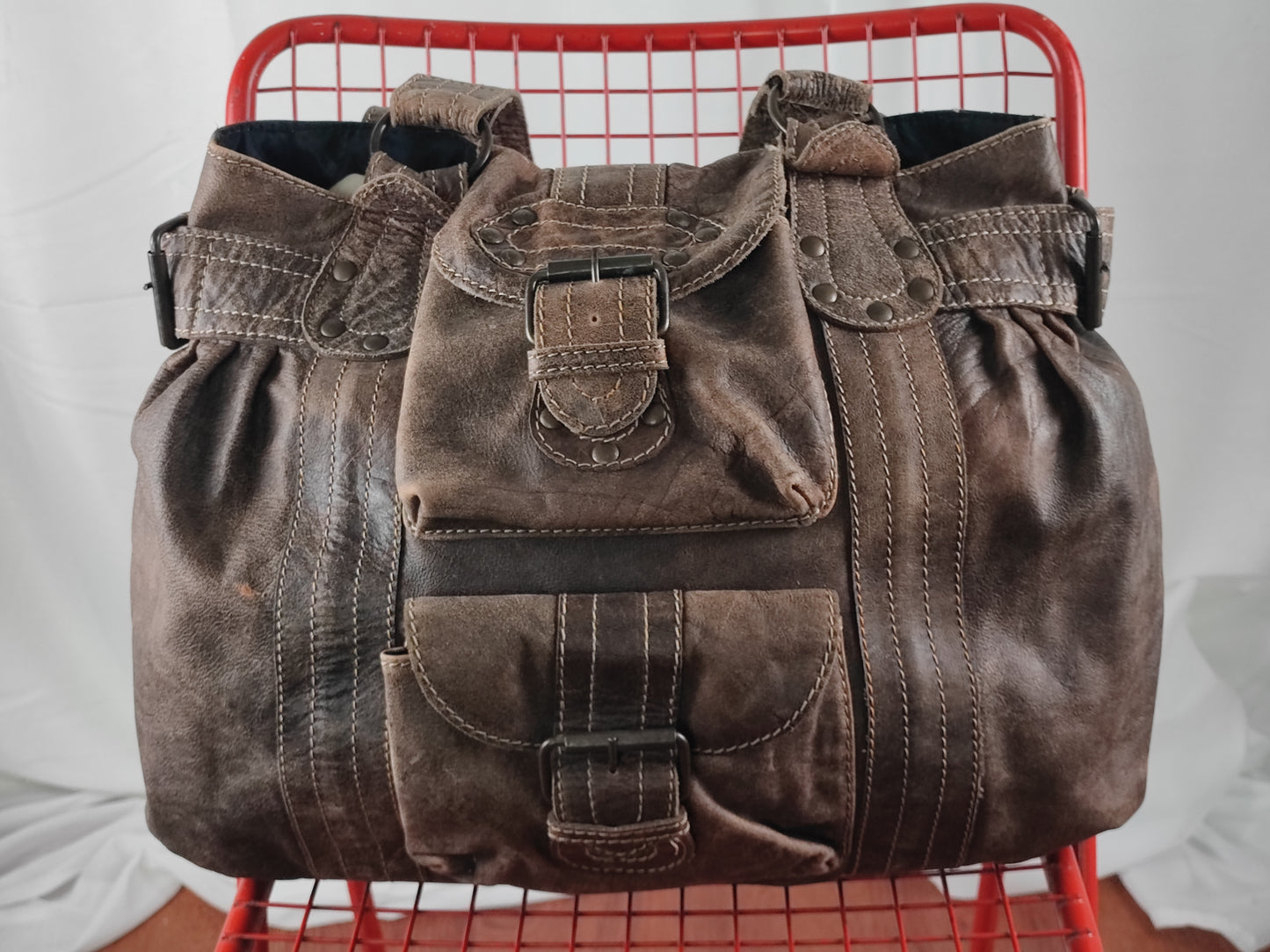 Slouchy bag.