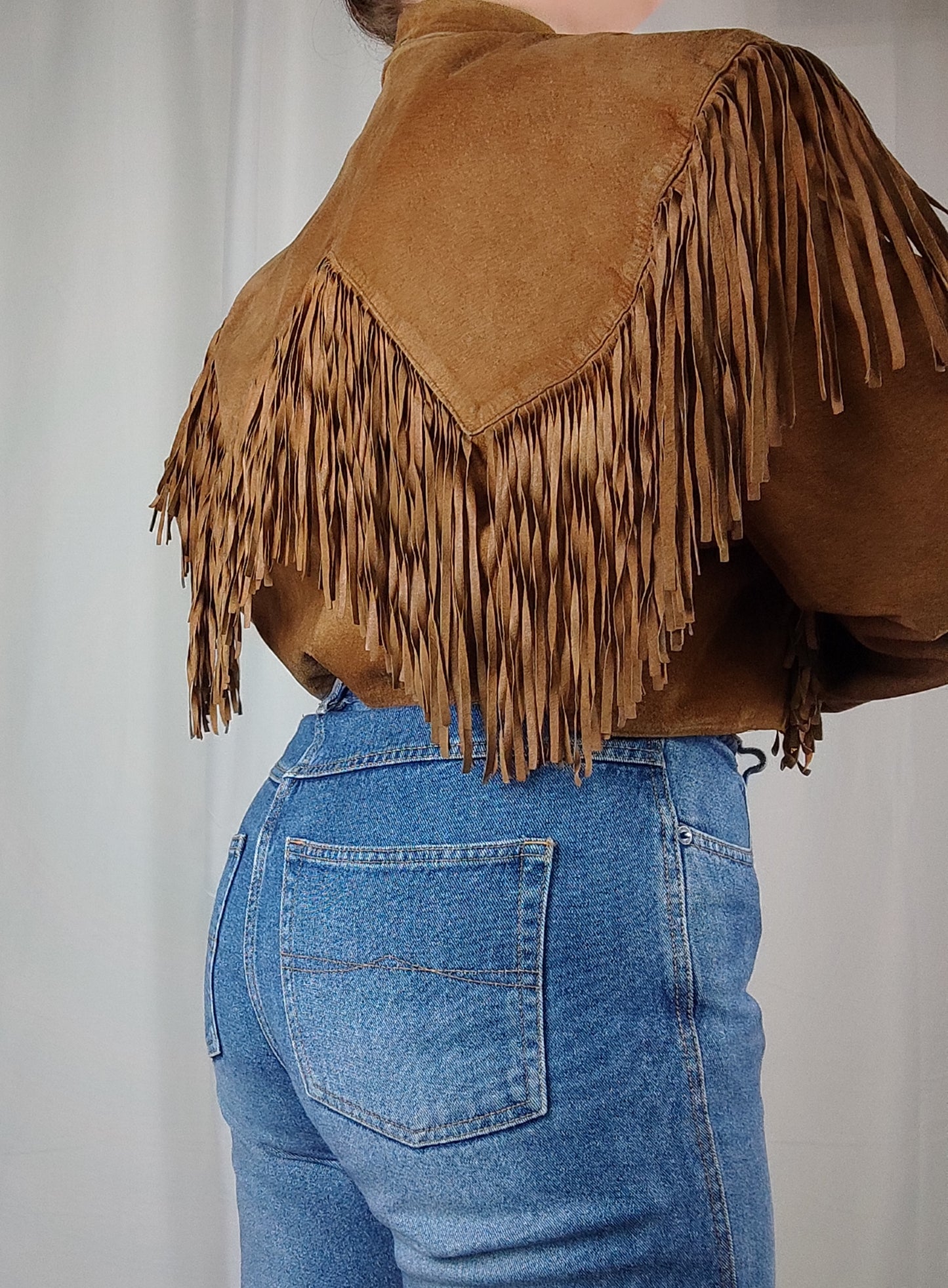 Fringe jacket - M/L
