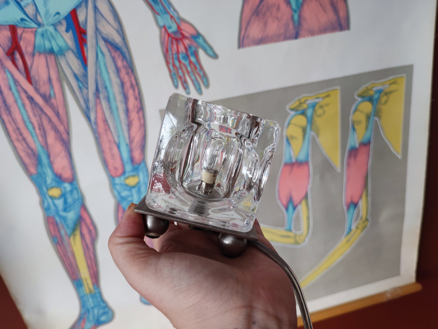 Ice cube lamp