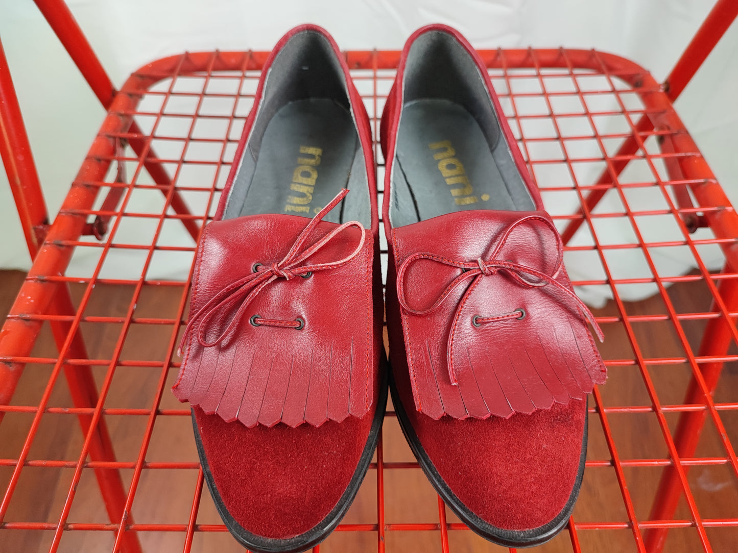 Red loafers - 38