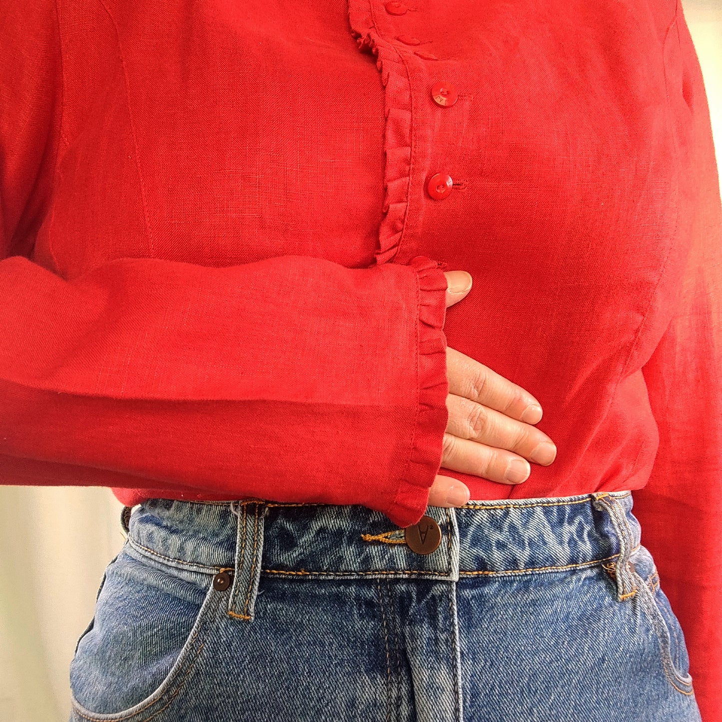 Linen blouse - L/XL