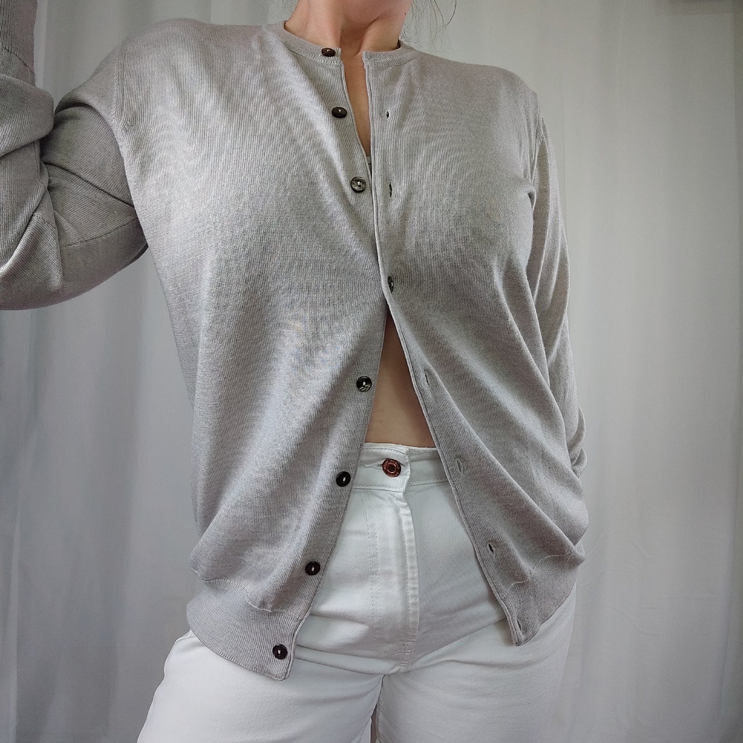 Wool&silk twin-set - L/XL