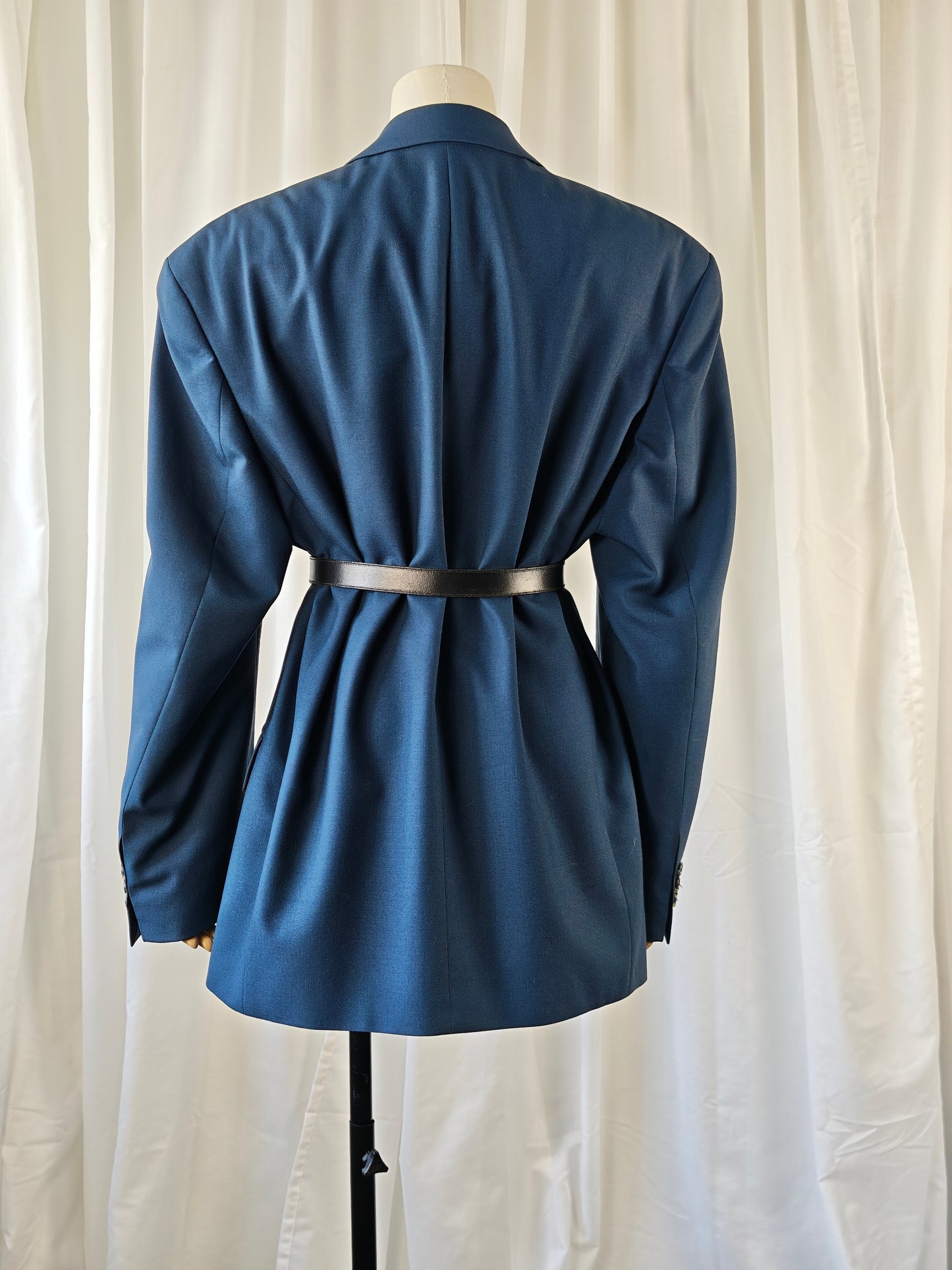 Grey/blue blazer - L/XL