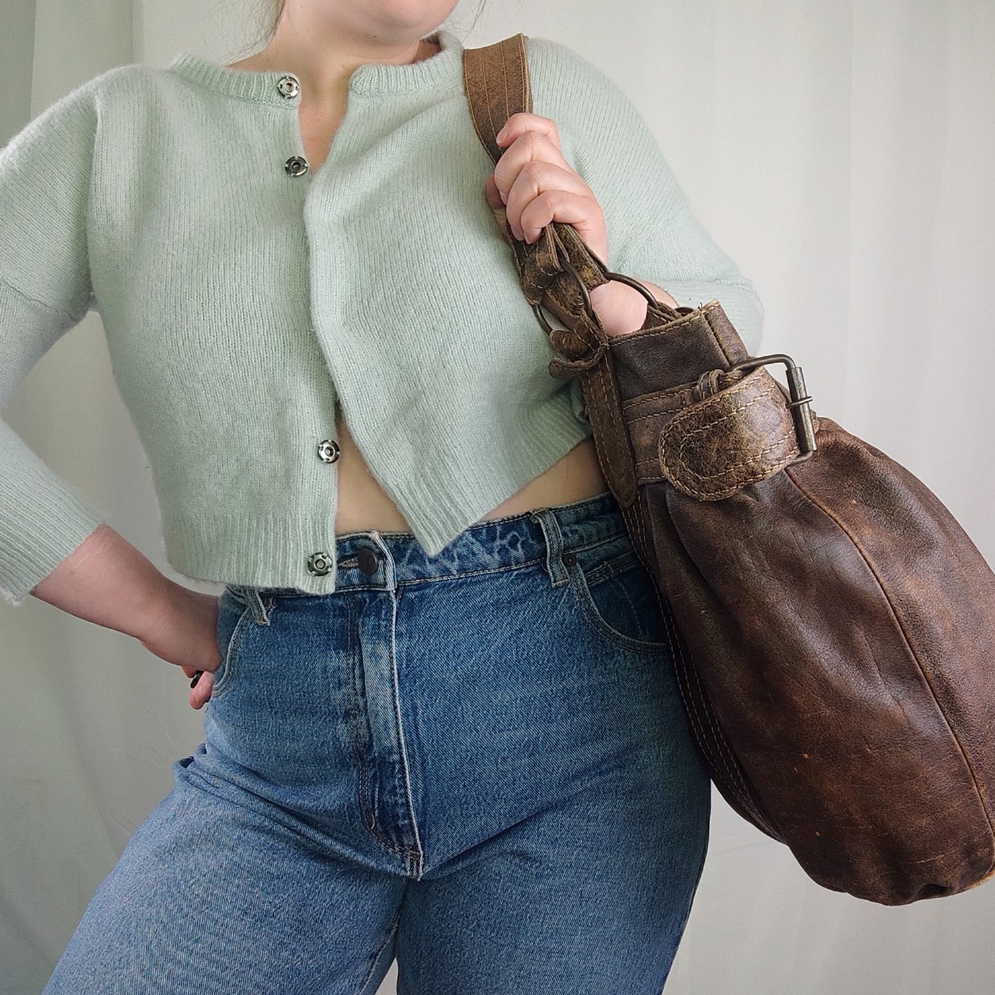Slouchy bag.