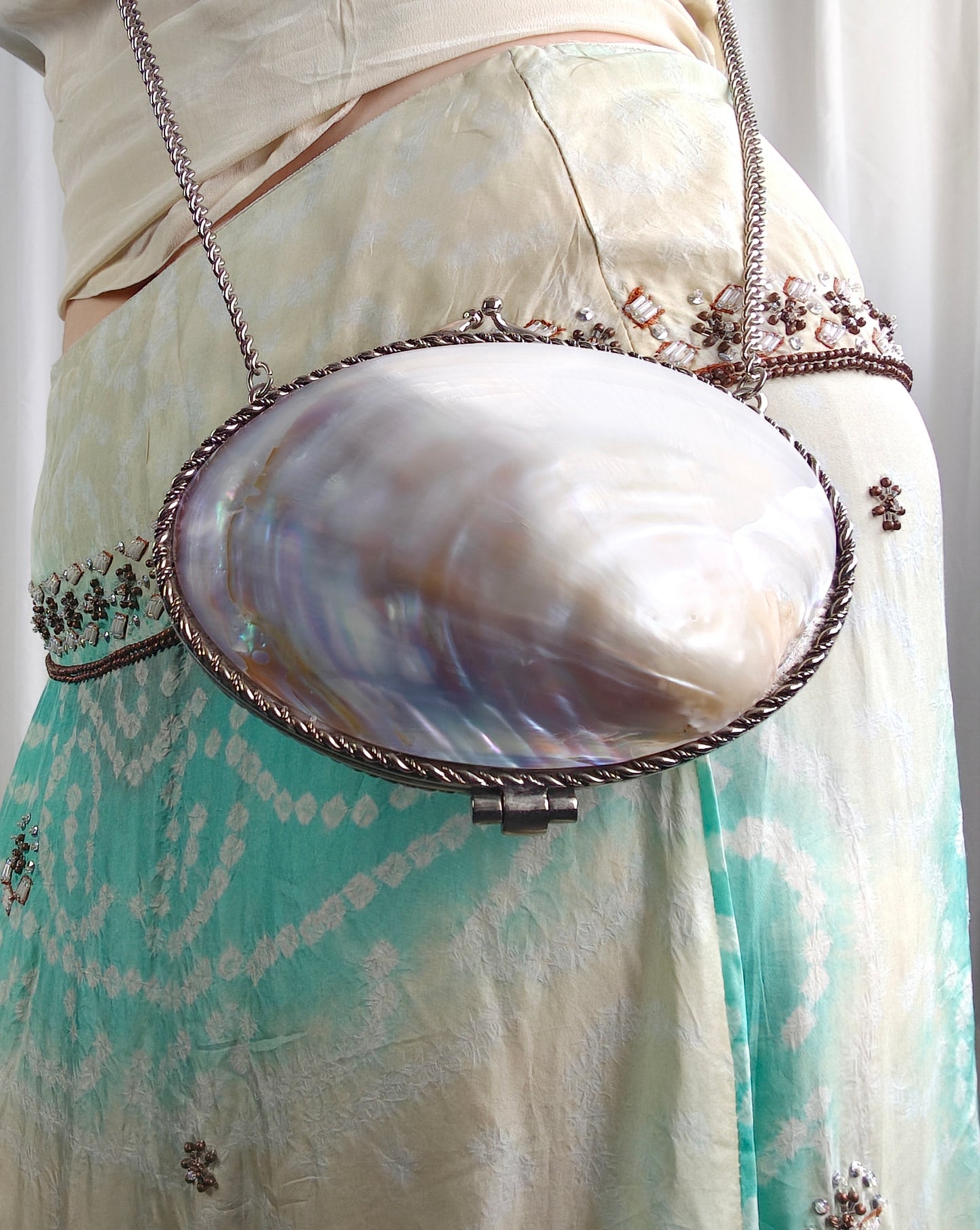 Mother of pearl purse