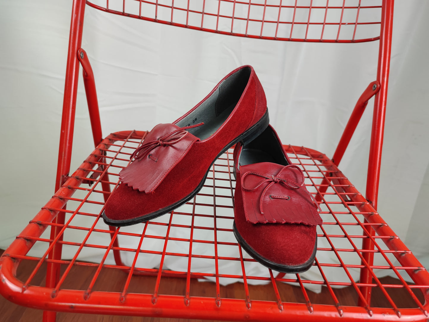Red loafers - 38