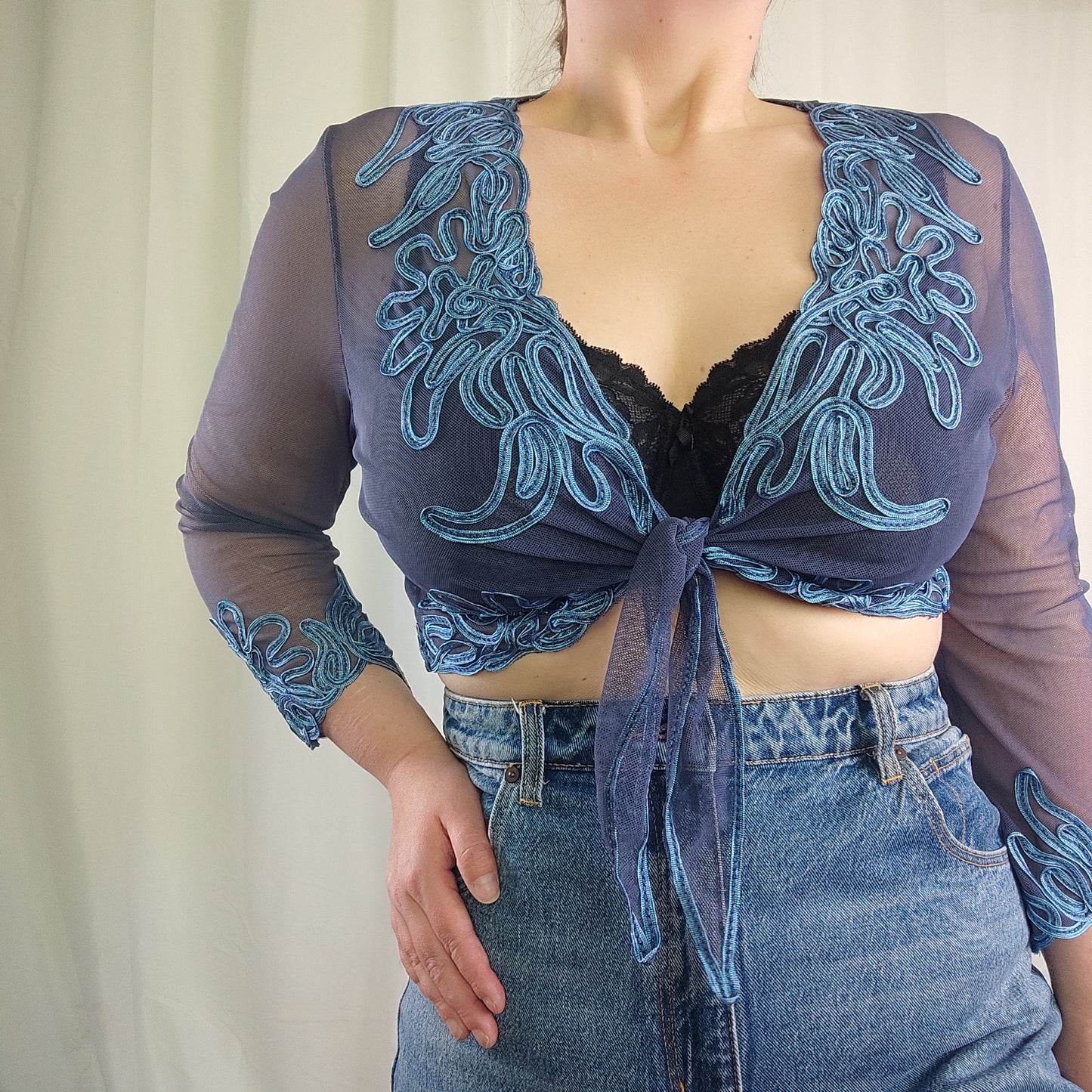 Sheer wraptop - XL