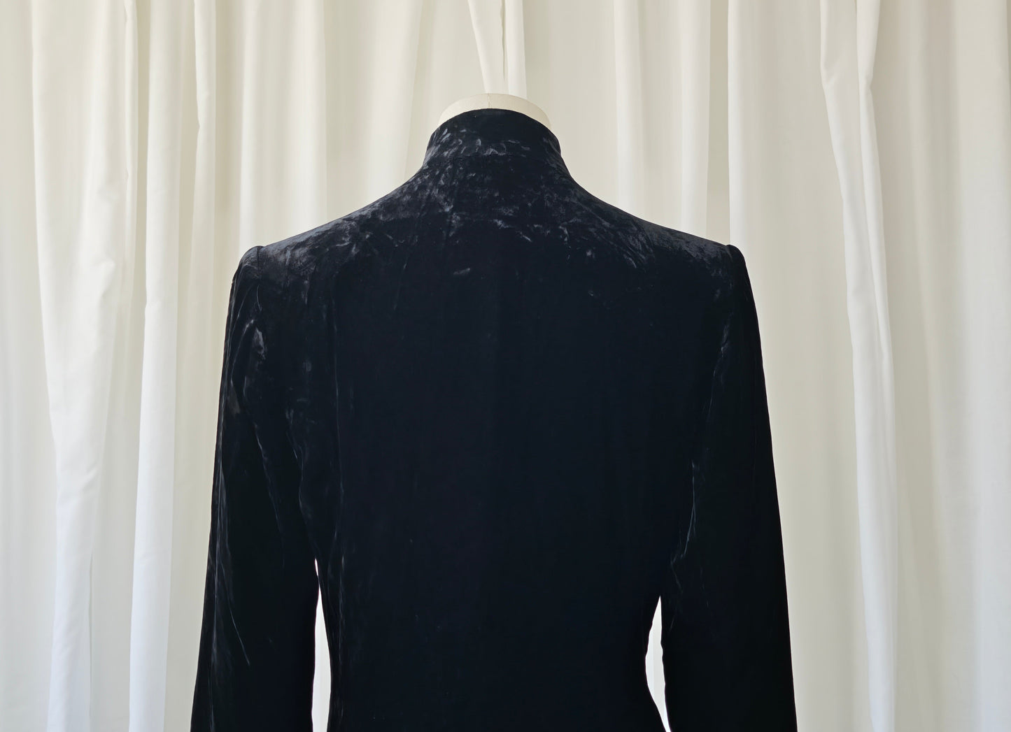 Tangzhuang duster coat