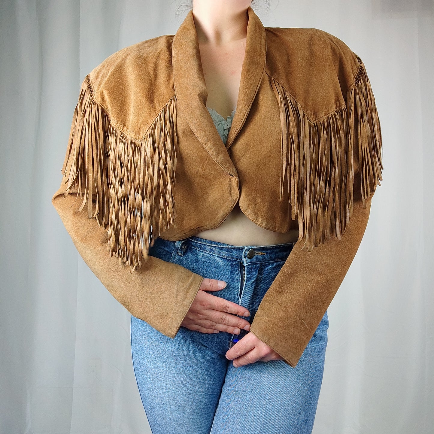 Fringe jacket - M/L