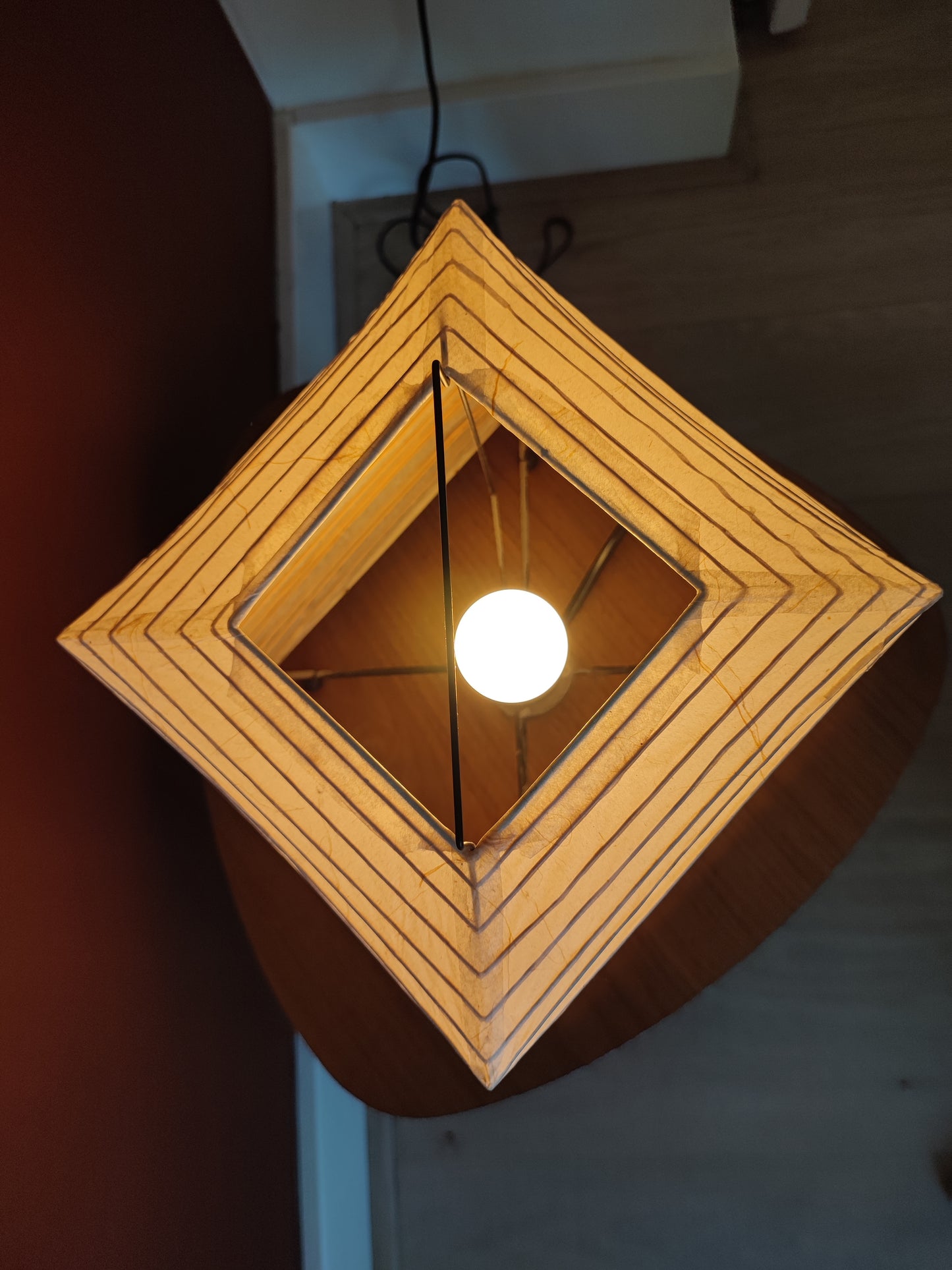 Japandi lamp.