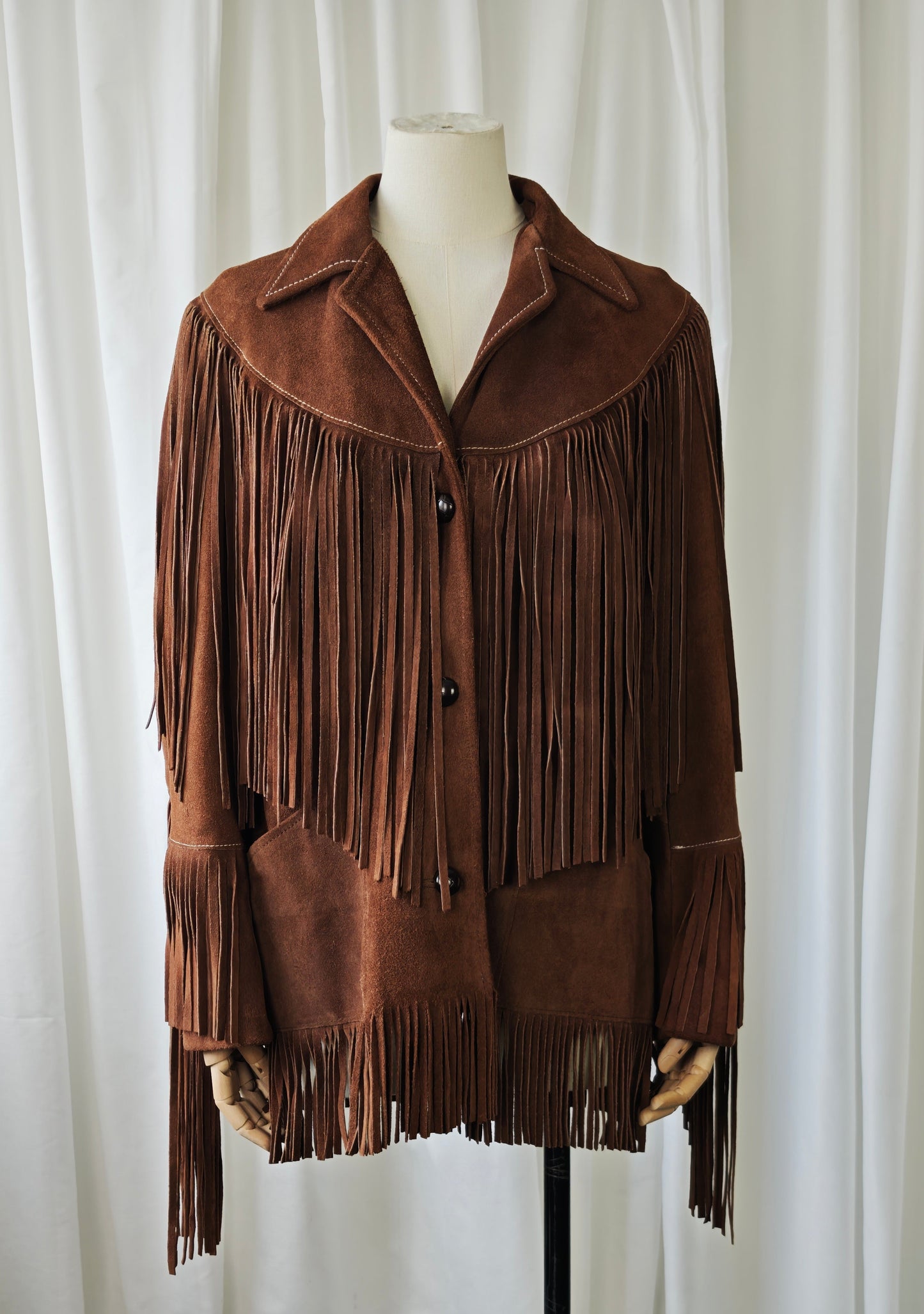 1970's fringe jacket
