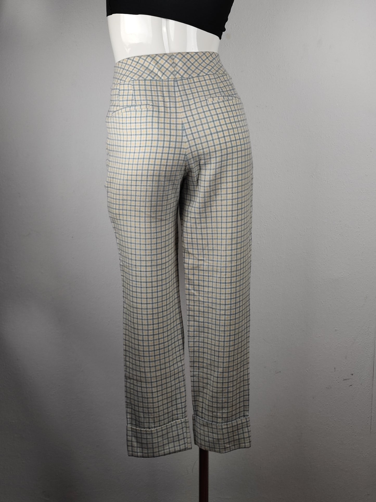 Wool & linen trousers - S