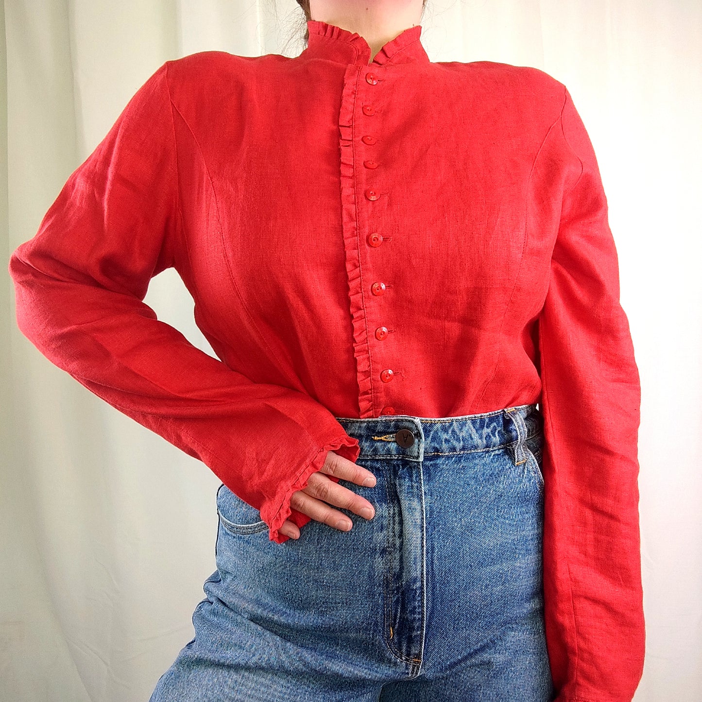 Linen blouse - L/XL