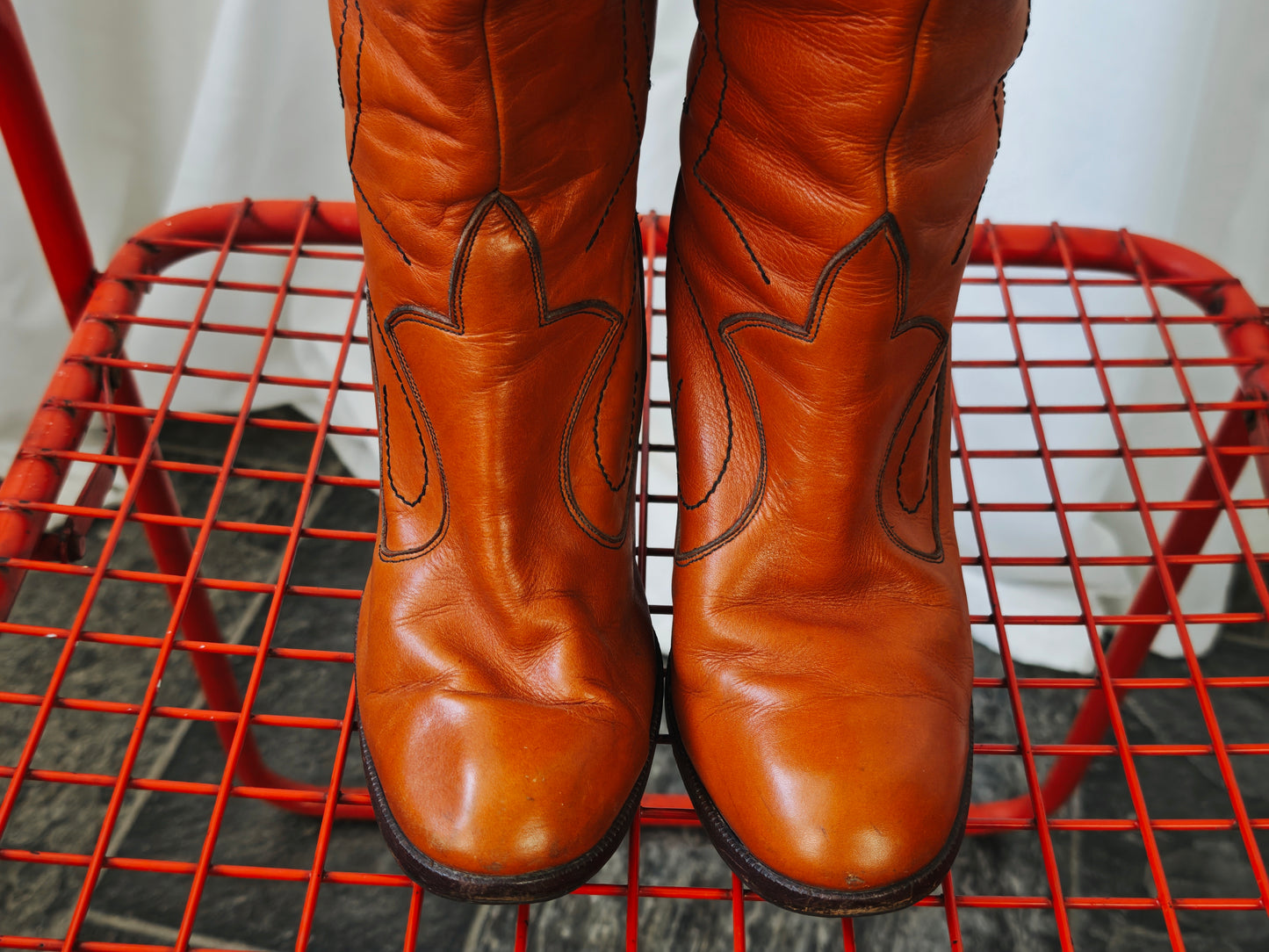 1970s western style boots - 37