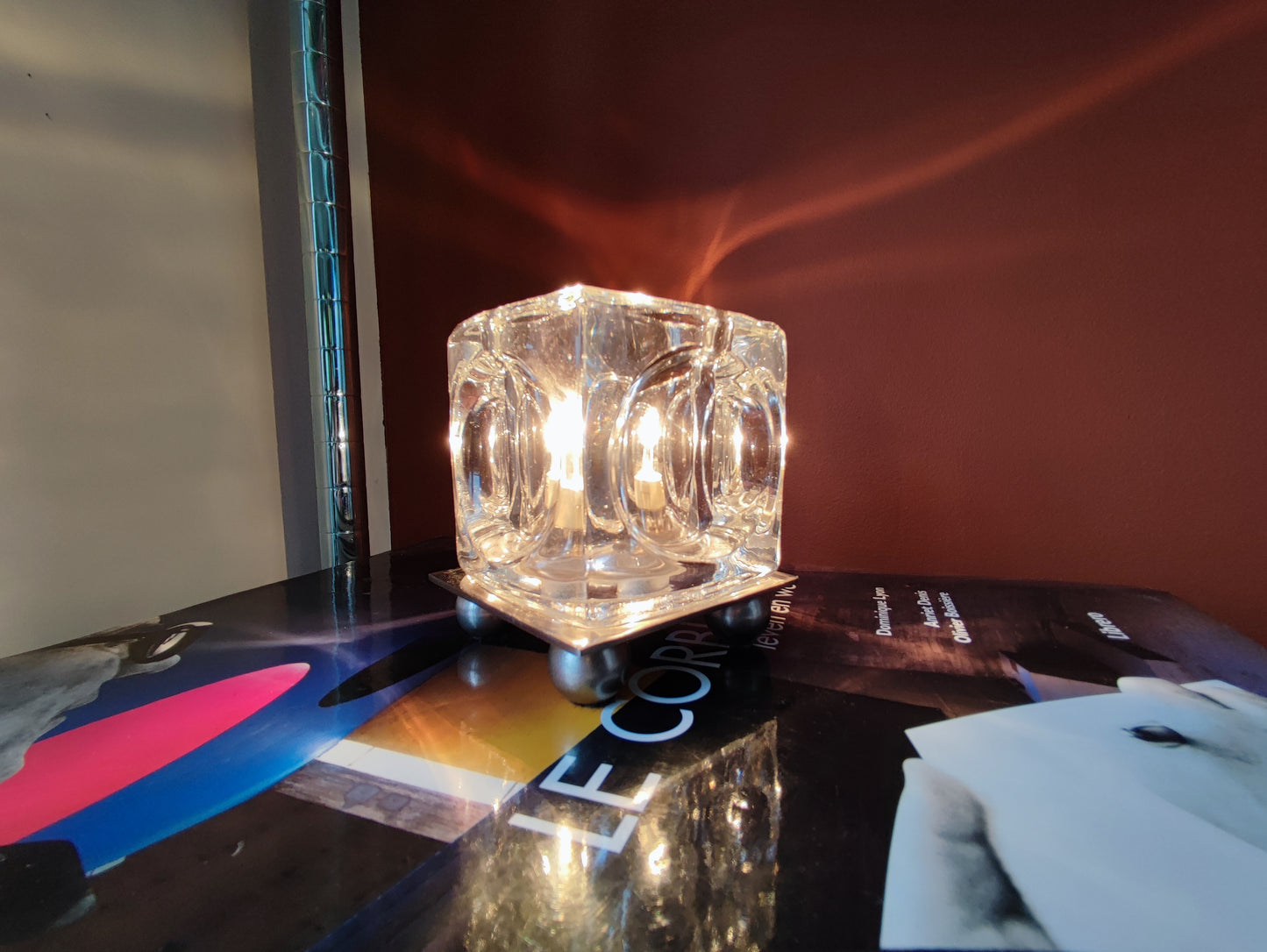 Ice cube lamp