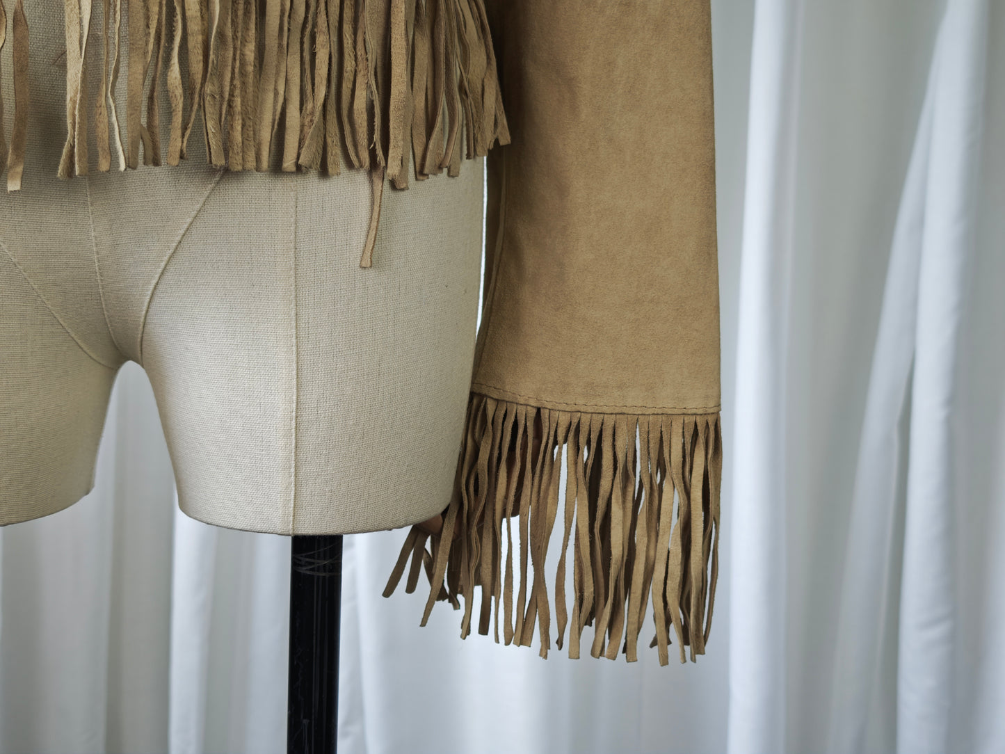 1990's fringe jacket