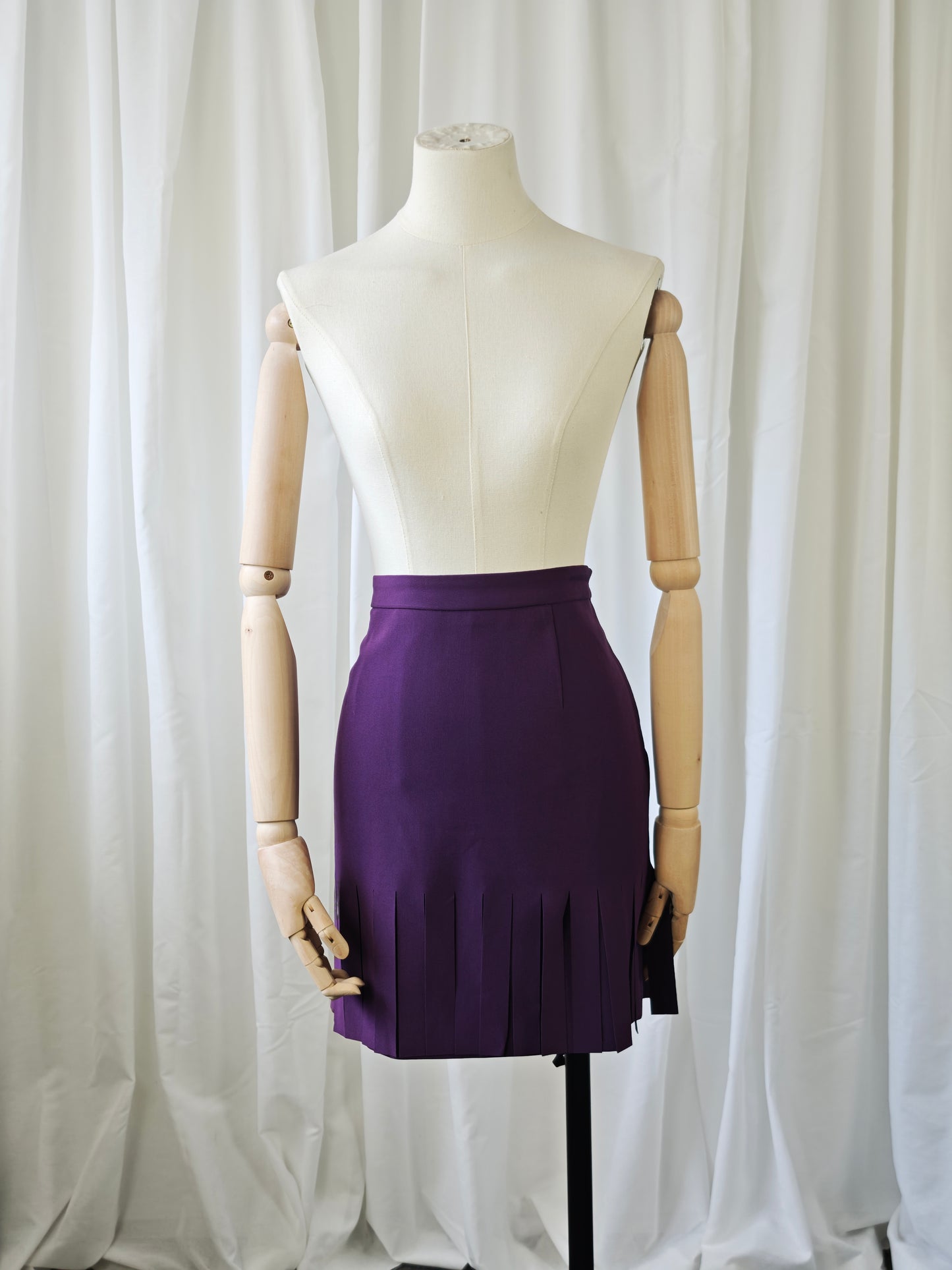 Moschino fringe skirt - L