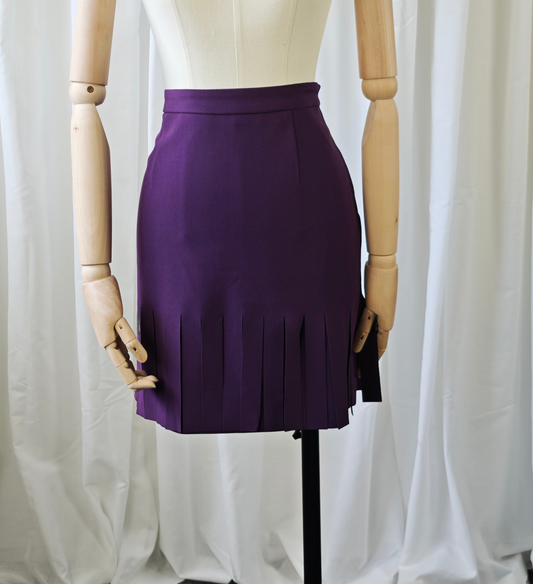 Moschino fringe skirt - L