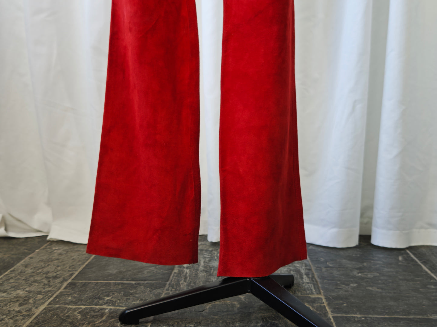 Hugo Boss suède trousers