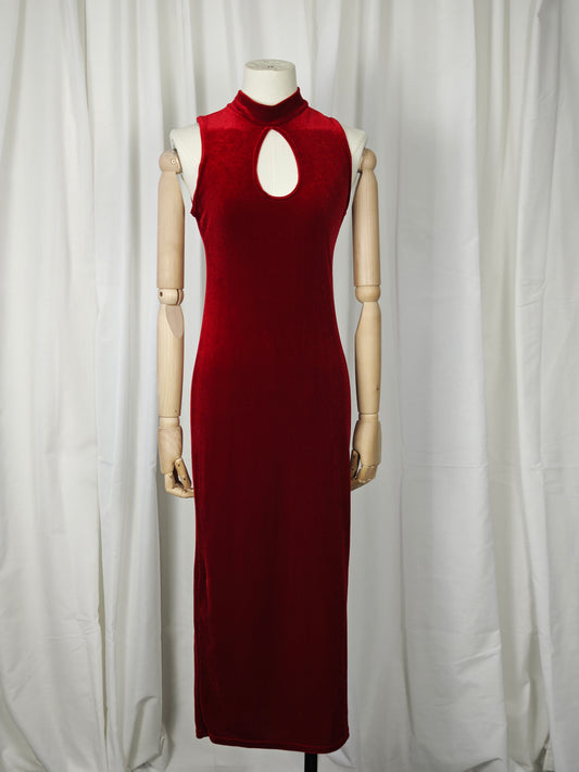 Red burgundy dress - XS/S