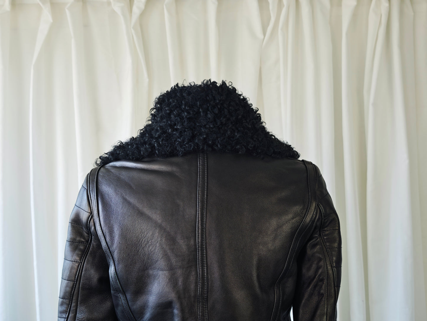 Shearling aviator jacket