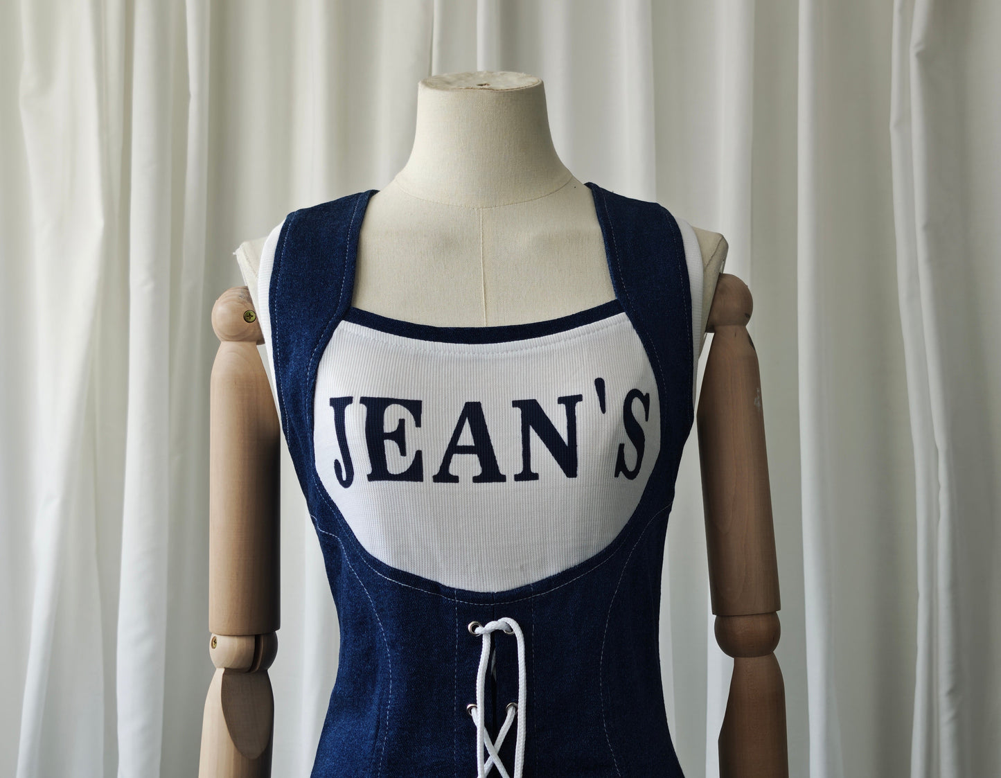 2000's denim jeans dress