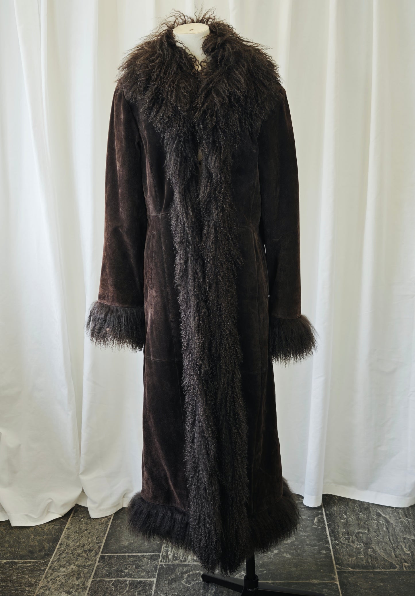Mongolian fur coat