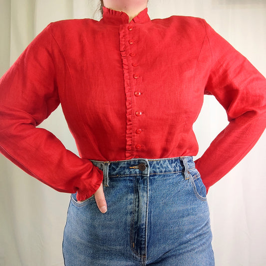 Linen blouse - L/XL