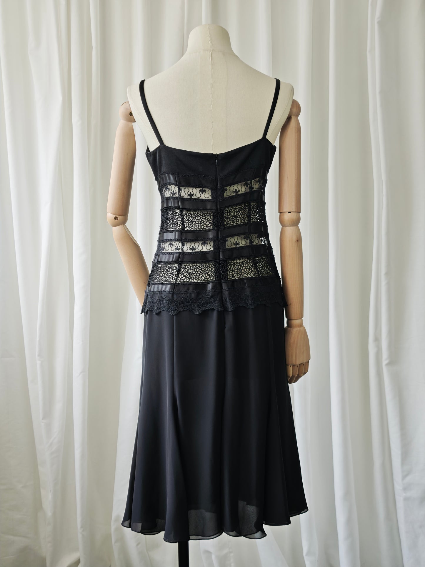 Silk lace dress