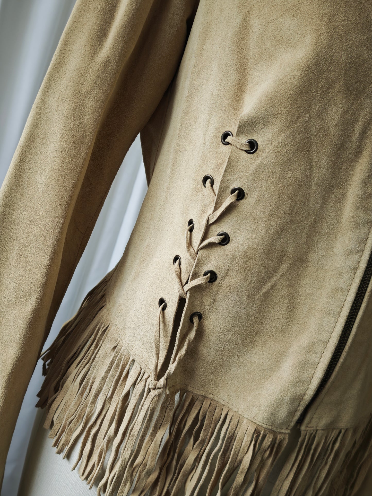 1990's fringe jacket