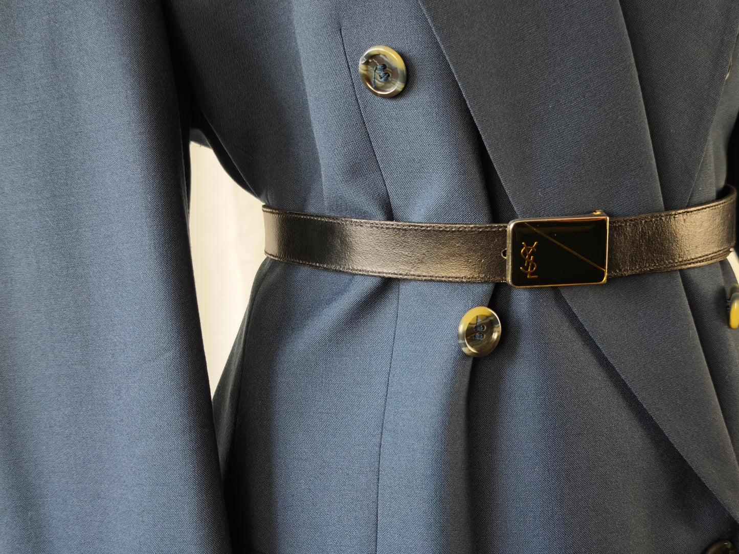 Grey/blue blazer - L/XL