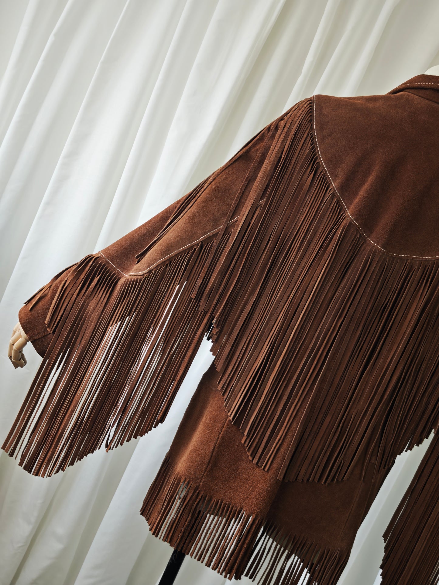 1970's fringe jacket