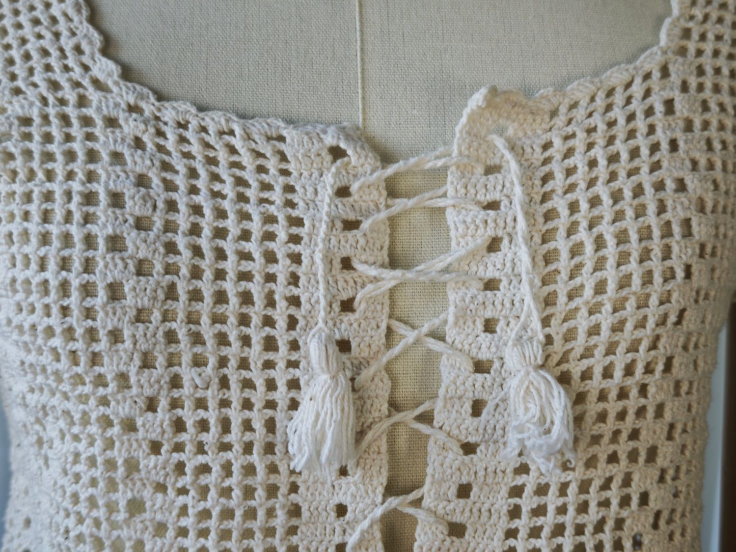 Vintage crochet top