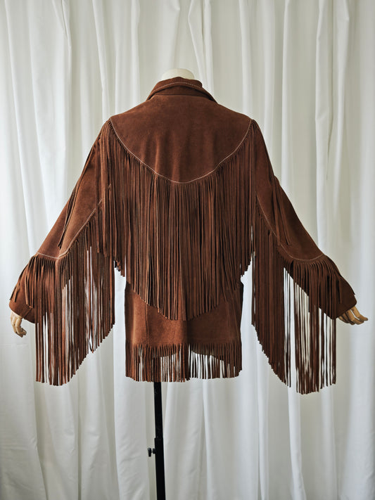 1970's fringe jacket