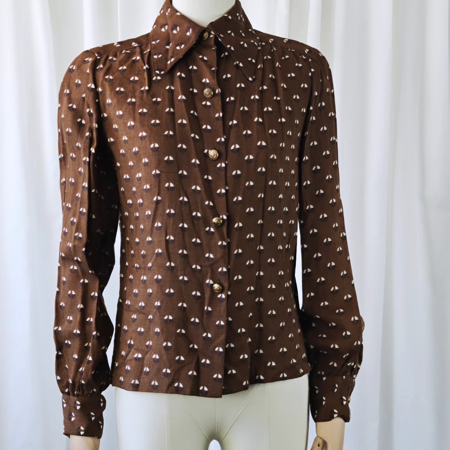 Dior monogram blouse - XS/S