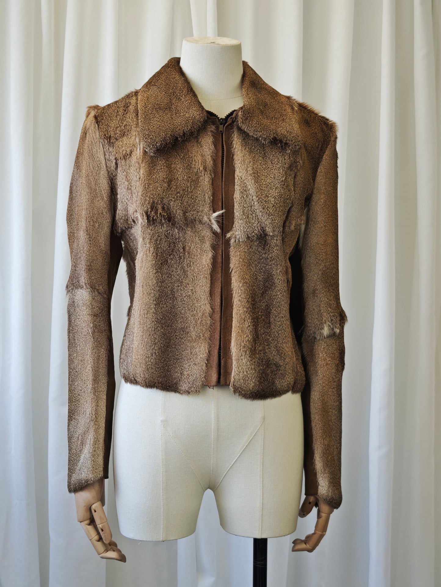 1970's deer fur jacket