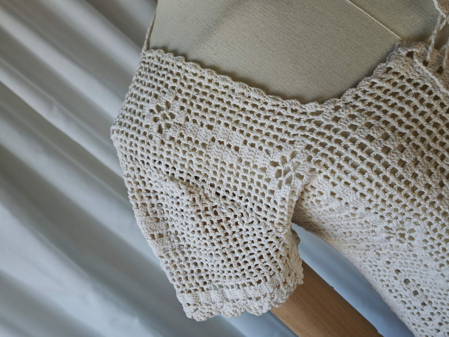 Vintage crochet top