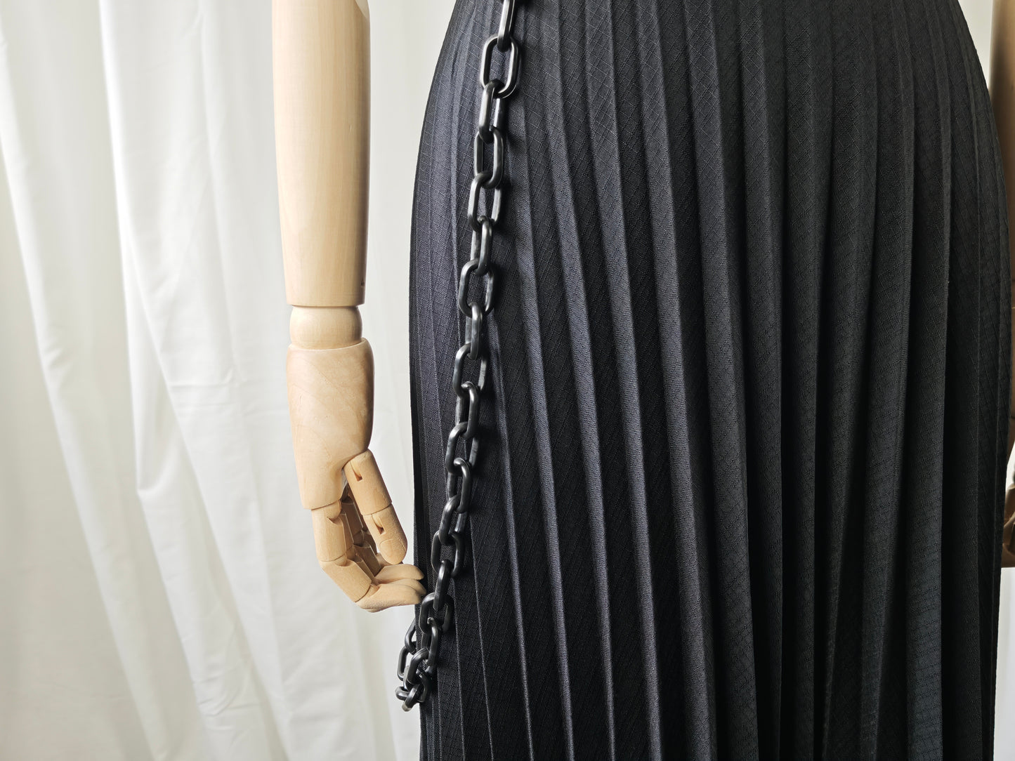 Pleated maxi skirt - M/L