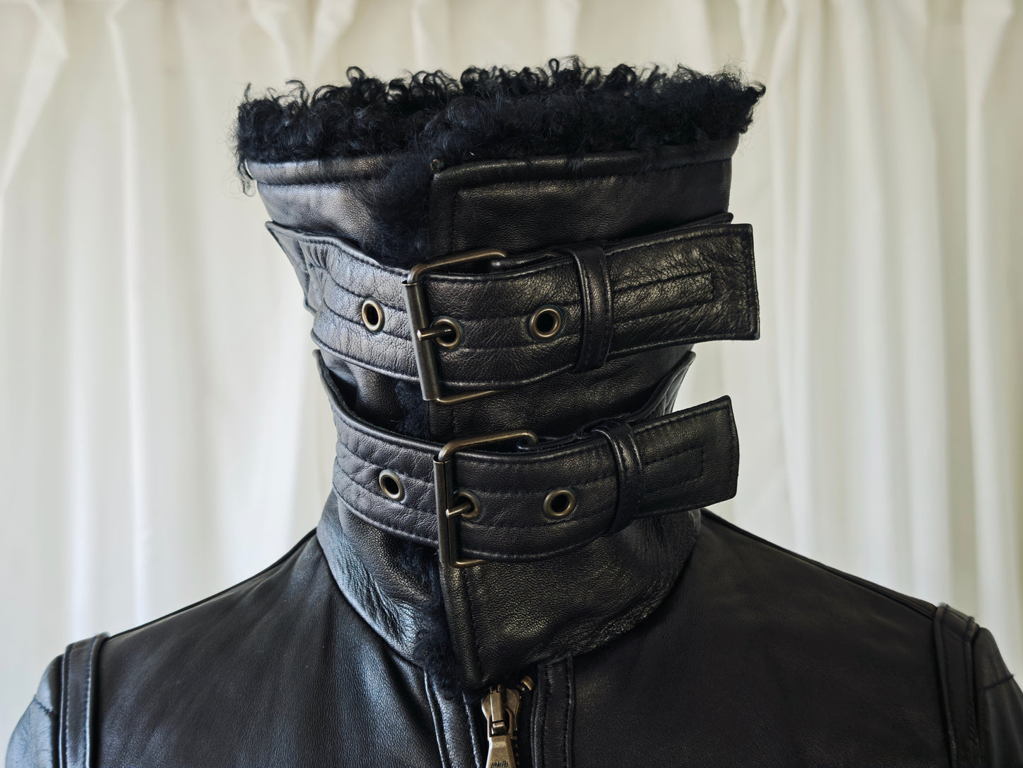 Shearling aviator jacket