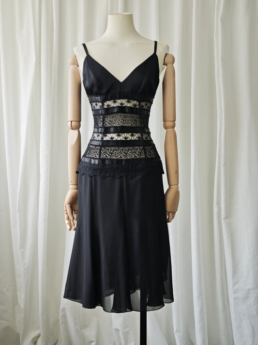 Silk lace dress