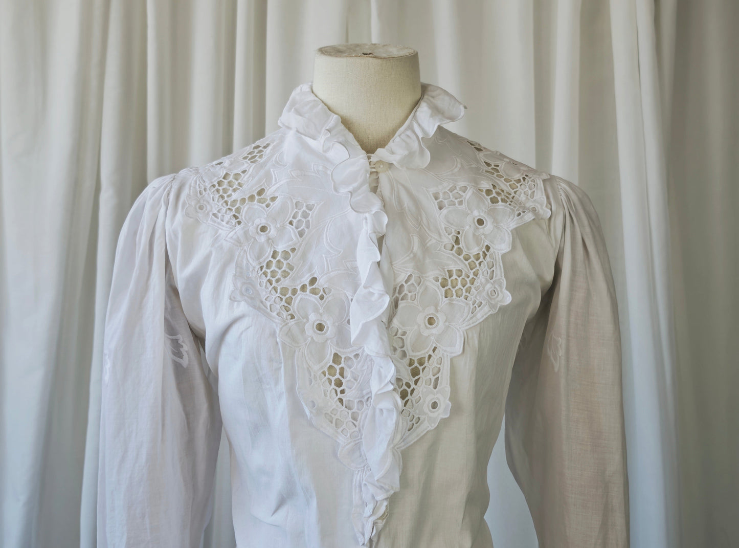 1970's Victorian inspired blouse