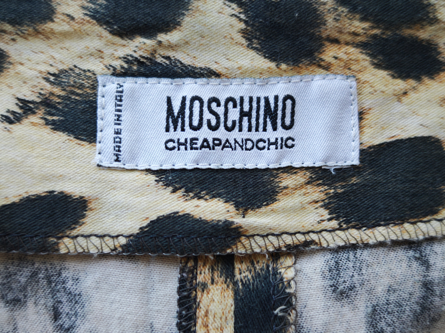 Moschino capri trousers