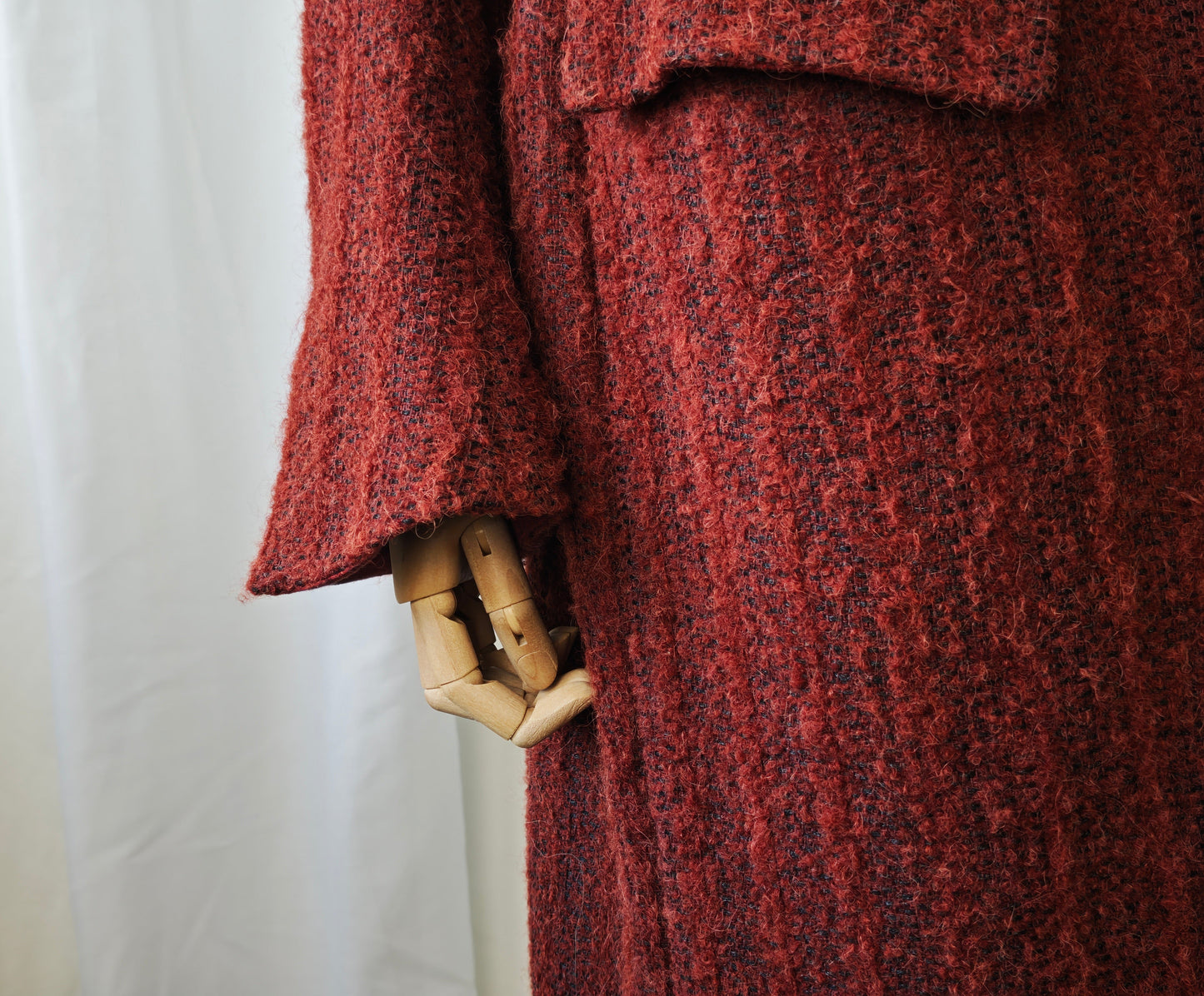 Ann Demeulemeester wrap coat